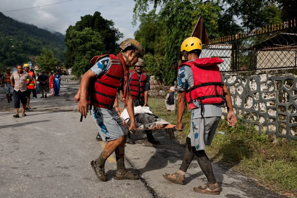Devastating scale of Himalayan floods comes into focus as rescuers arrive