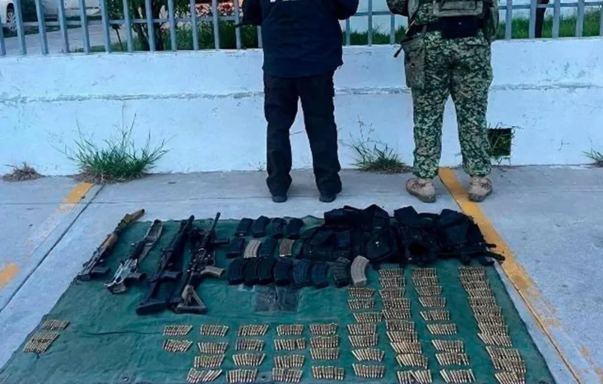 Atacan a balazos a elementos del Ejército en Nonoava, Chihuahua; detienen a cinco y aseguran arsenal