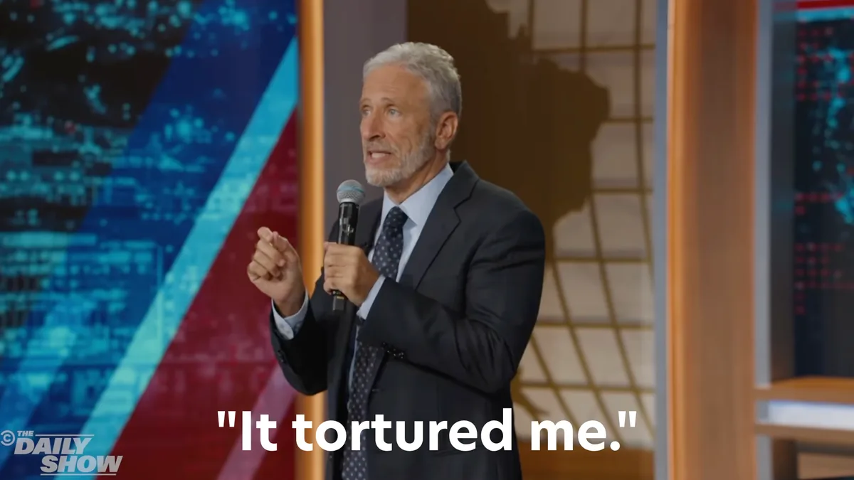 Jon Stewart reveals his worst ever Daily Show interview guest