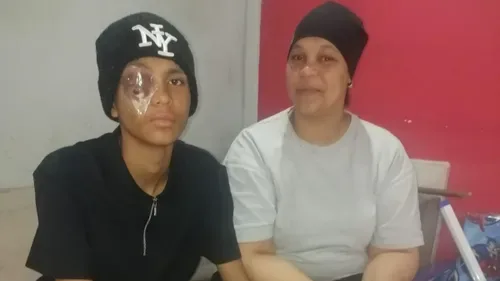 Brave cancer warrior Tashreeq fights on amid eye removal surgery