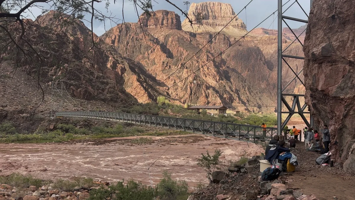 Inundaciones repentinas en el Gran Cañón: al menos dos muertos, 15 desaparecidos y evacuaciones de emergencia
