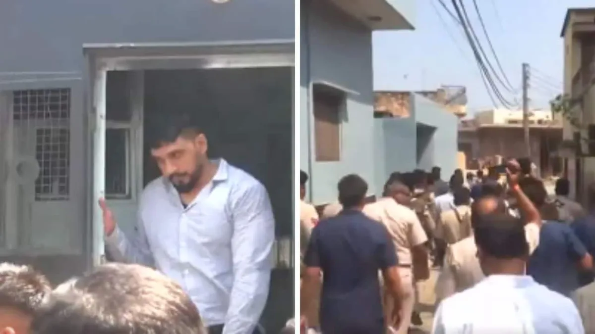 Gangster Reaches Sonipat Home On 6-Hour Parole, Welcomed With Drumbeats