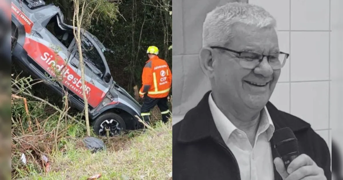 Diretor do sindicato dos servidores da UFPR morre em grave acidente na BR-376