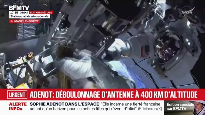 Sophie Adenot dans l'espace: "C'est magnifique", déclare Gilles Dawidowicz, vice-président de la Société astronomique de France