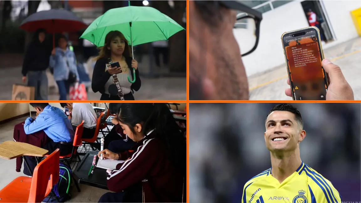 Noticias del fin de semana: Clima en México; regreso a clases adelantado y recupera tu línea suspendida