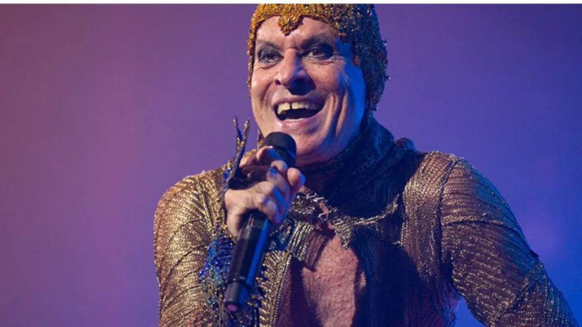 Ney Matogrosso anuncia nova turnê com 10 shows pelo Brasil; veja datas e locais