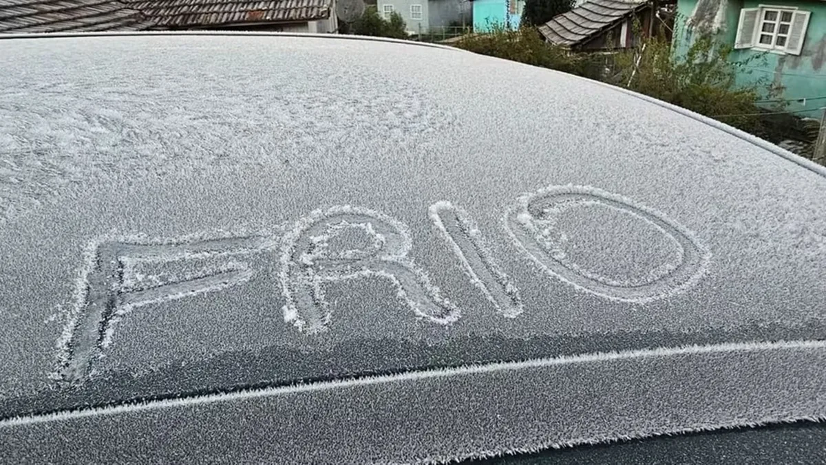 RS: frio avança e temperaturas podem cair a -5ºC com risco de geadas