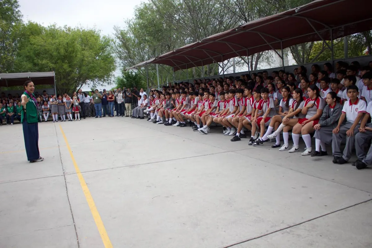 Anuncia Gobierno de Coahuila techumbre de 3 mdp en la Secundaria Técnica 5 de Piedras Negras