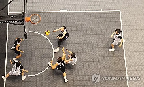[아시안게임] '男농구 금빛 기운 안고'…여자 3대3 농구, 조별리그 2연승