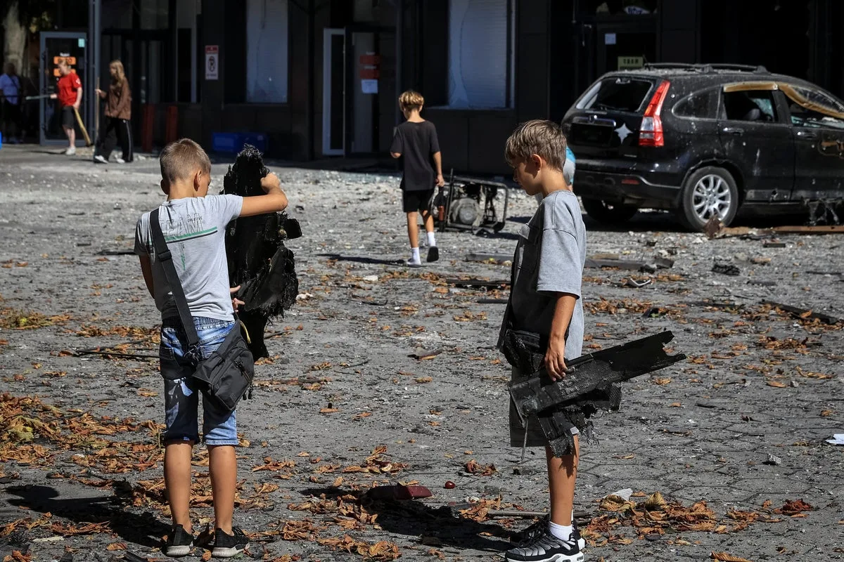 Five children a day killed or injured by explosives around world – as AI and drones increase threat