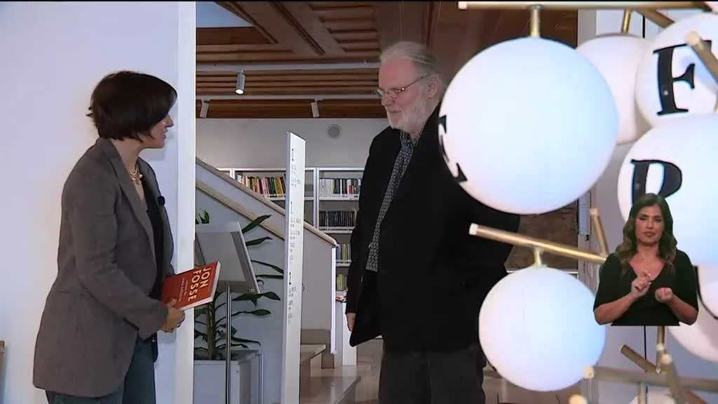 Jon Fosse. Nobel da Literatura está em Portugal