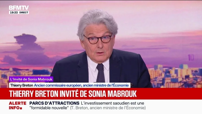 Dette: "La France est dans une situation difficile", observe Thierry Breton, ancien ministre de l'Économie