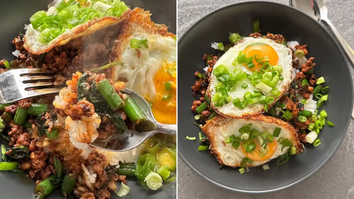 The simple midweek pad kra pow Jimmy Wong says everyone can make at home
