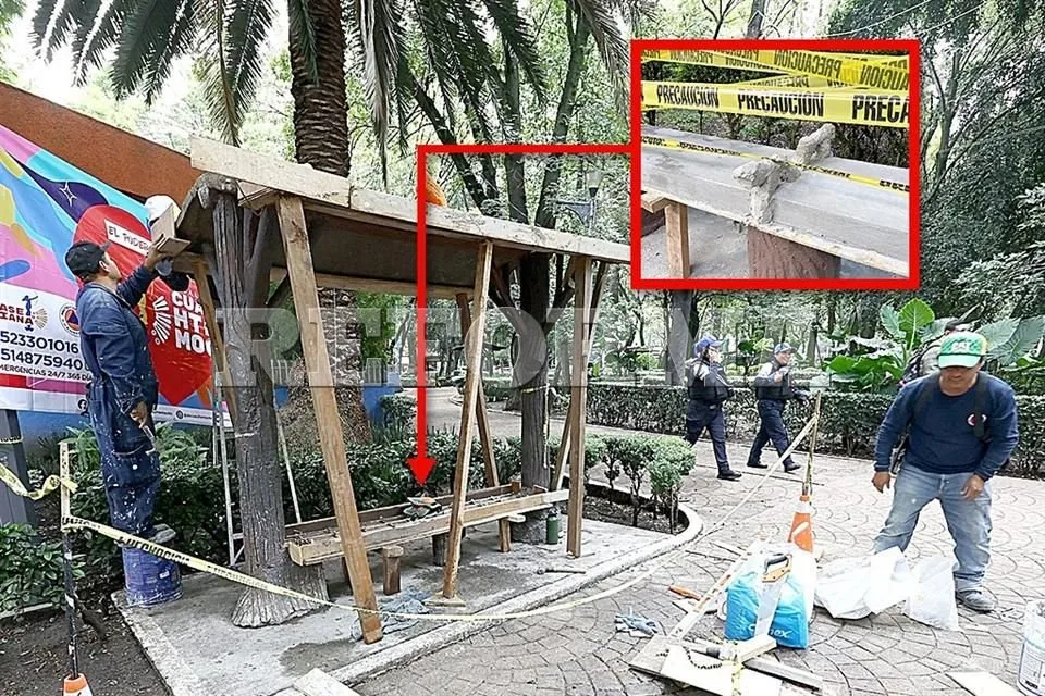 Acusan: autoridades afectan espacio público