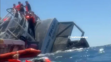 Passenger ship sinking kills eight off Cyprus (VIDEOS)