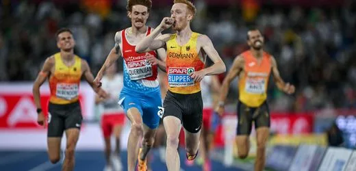Leichtathletik-EM: Frederik Ruppert läuft zu Gold über 3000 Meter Hindernis