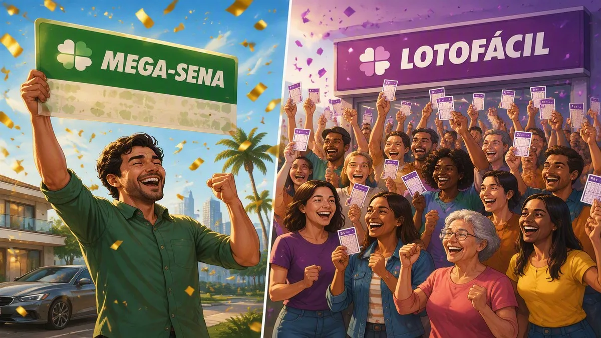 Mega-Sena 3043 paga prêmio milionário para aposta de Rondônia; Lotofácil 3759 tem 42 ganhadores