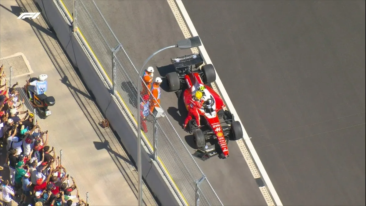 Lewis Hamilton crashes into a barrier during final Spanish GP practice: Video