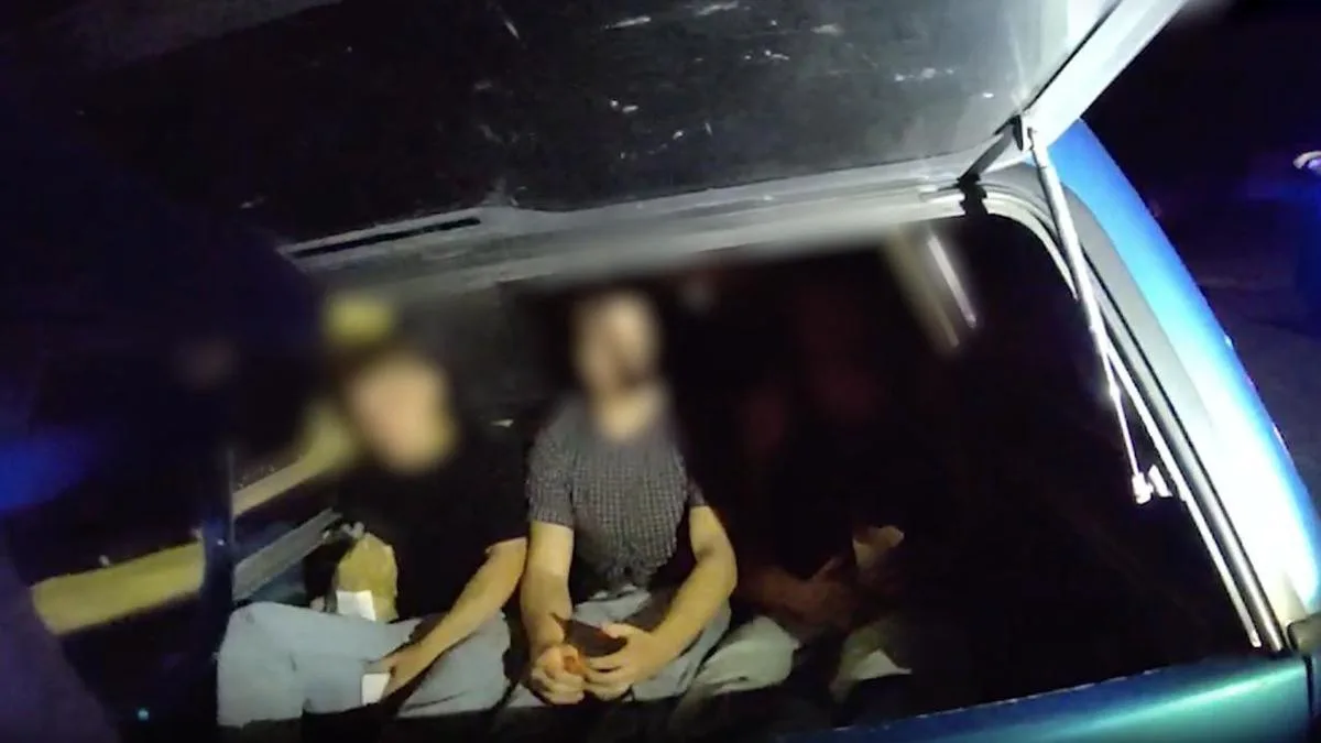 P-plate plonker: teen drink-driving with seven in ute