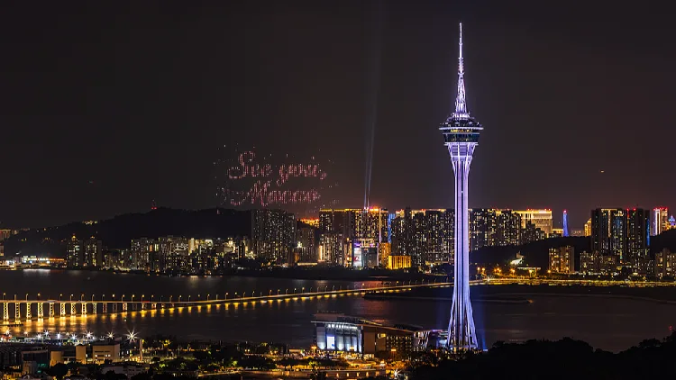 Macao draws record National Day crowds