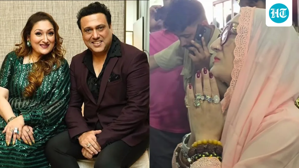 Sunita Ahuja seeks blessings at Khatu Shyam temple amid divorce buzz with Govinda. Watch