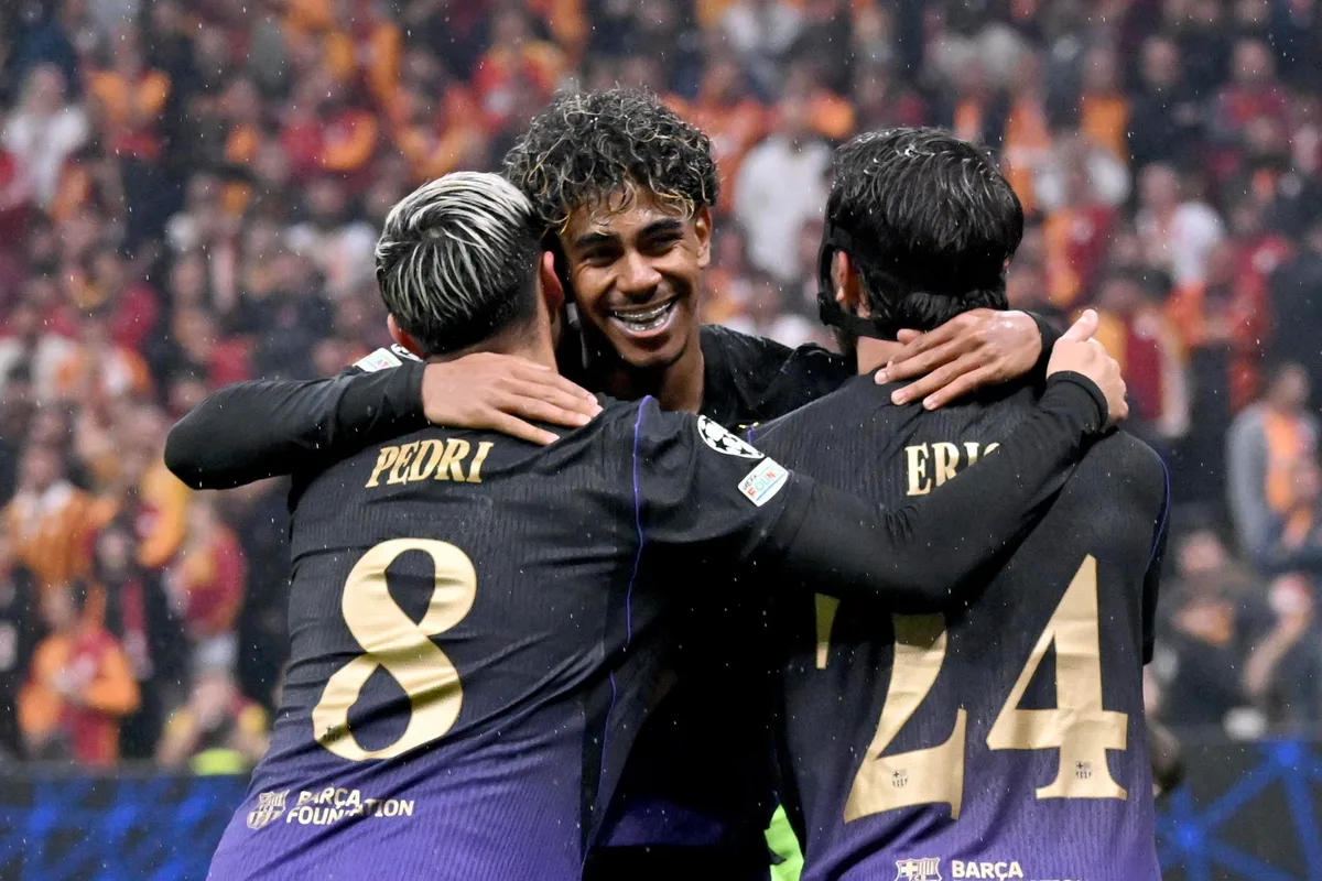 Barcelona venció con contundencia al Galatasaray tras una exhibición de Lamine Yamal en Champions