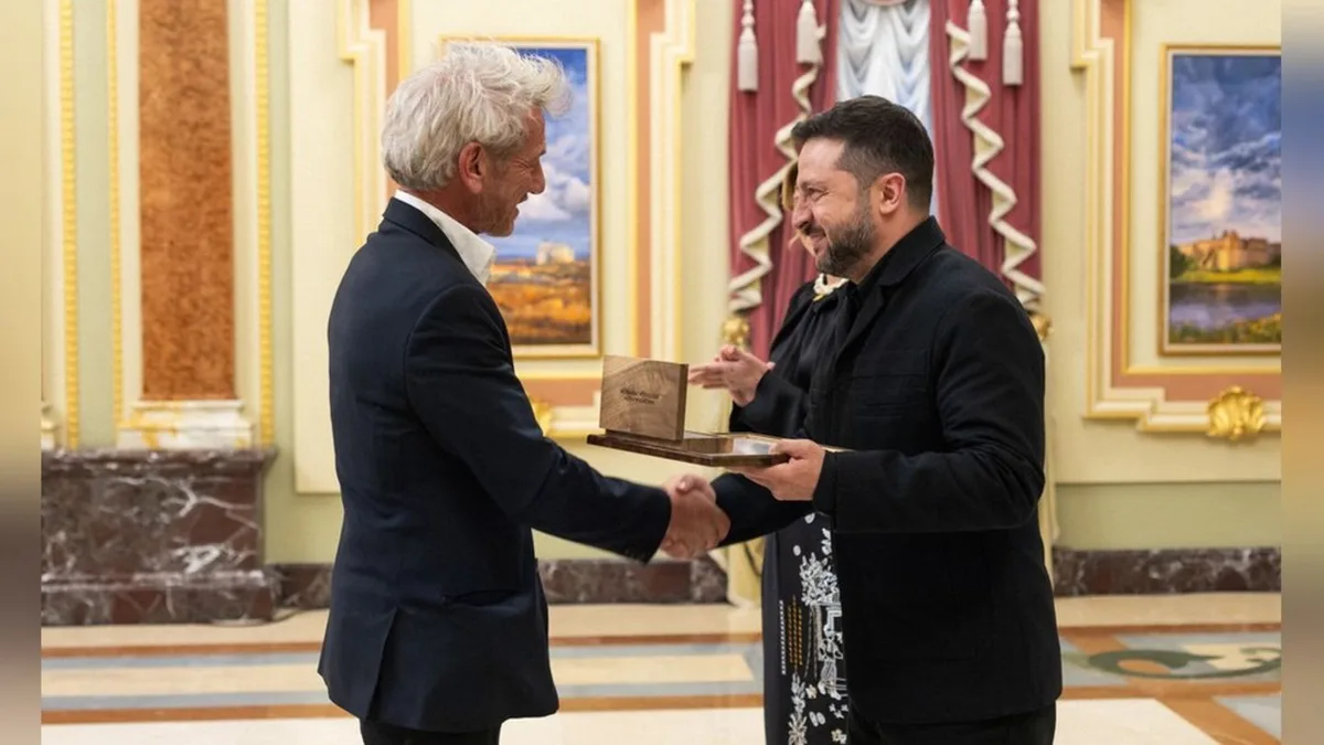 Sean Penn: Selenskyj ehrt ihn als ukrainische Legende