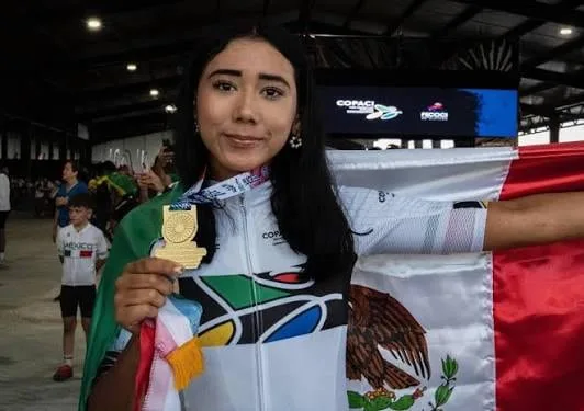 Valentina García logra una actuación histórica en el Mundial de Ciclismo