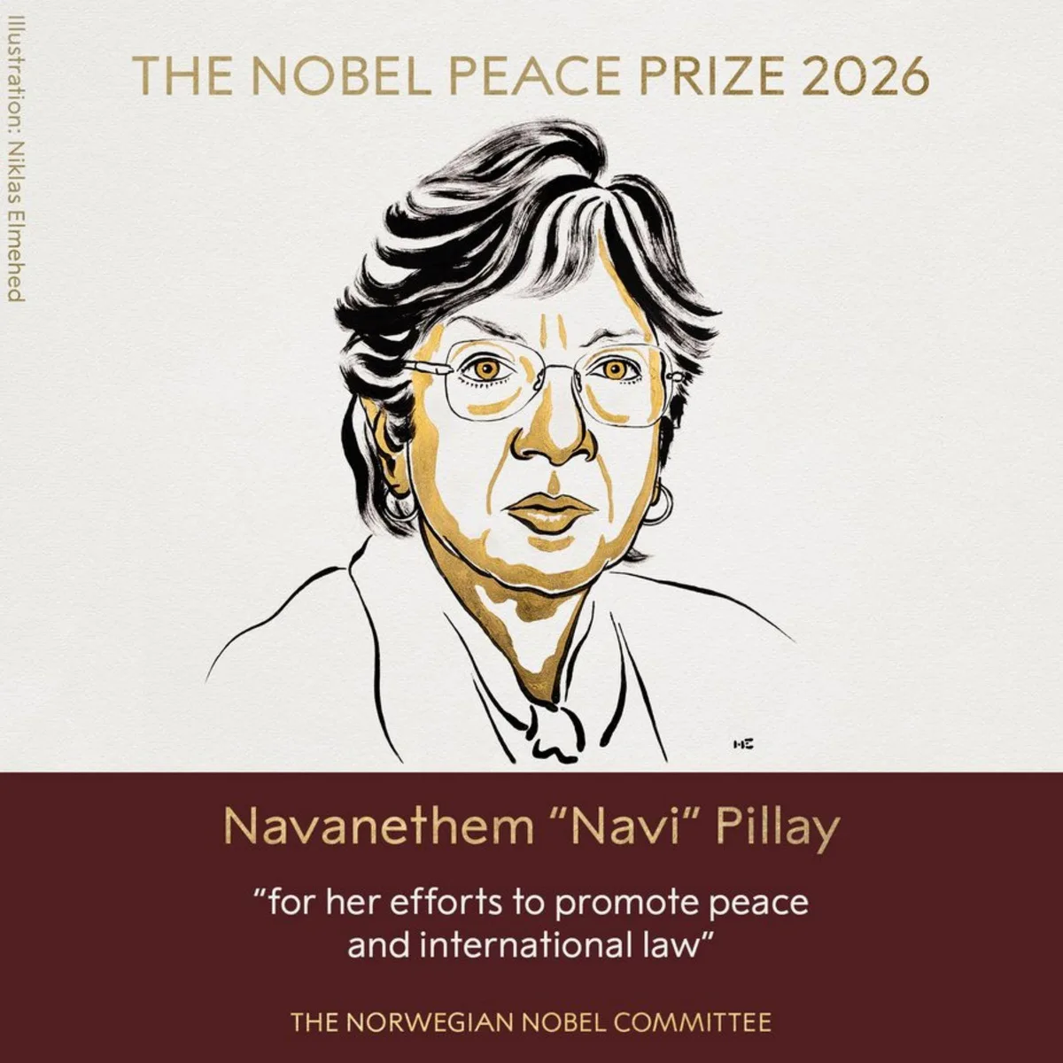 Indian-origin S African jurist Navanethem Pillay wins Nobel Peace Prize