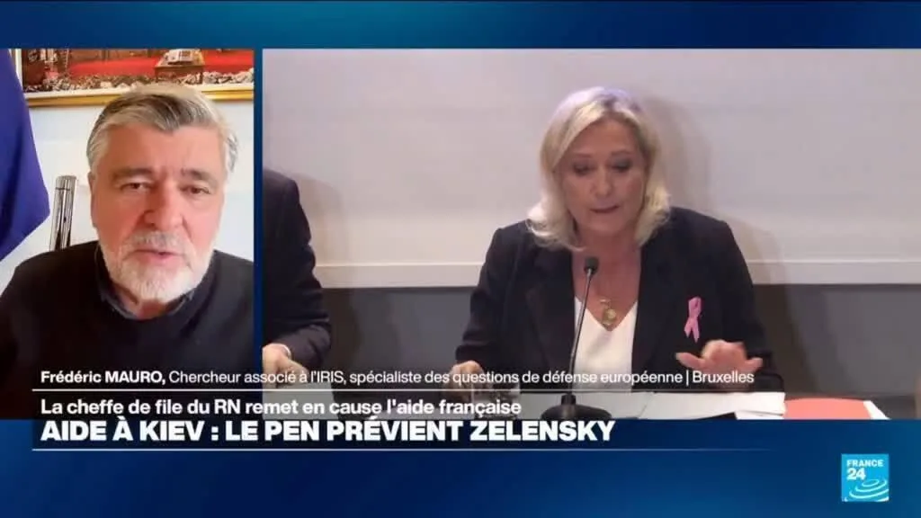 Présidentielle 2027 : Marine Le Pen coupera l'aide à l'Ukraine si elle est élue