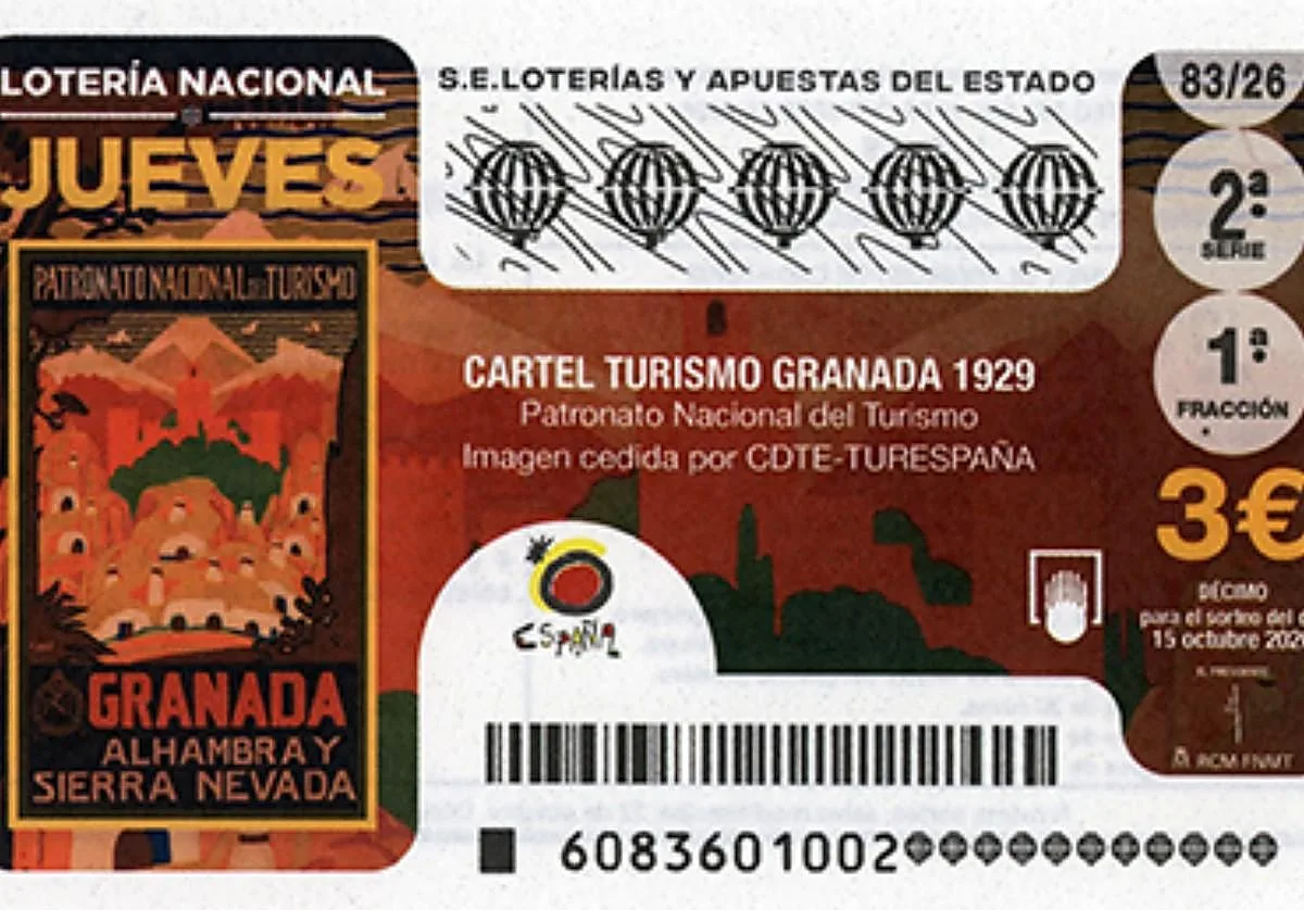 Comprobar Lotería Nacional hoy, en directo: resultados, números, décimo ganador y premios del sorteo del jueves 15 de octubre de 2026
