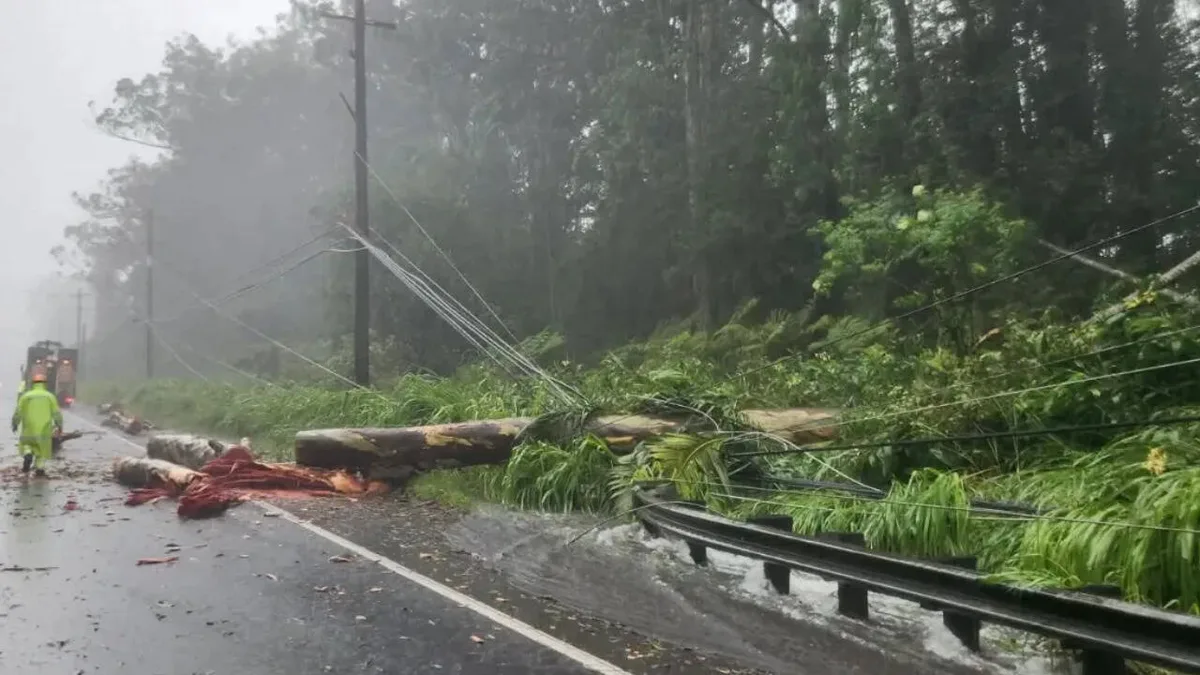 Tropical Storm Lala moves away from Hawaii, leaves trail of damage and lakhs without power