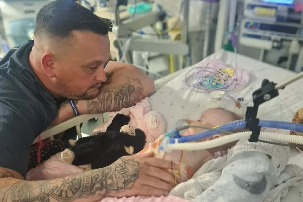 Our baby's heart swelled to cover most of her chest - doctors said her chances were slim