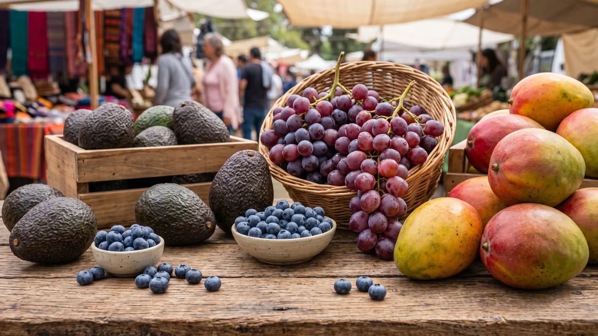 Paltas, uvas, arándanos y mangos son los productos agrícolas peruanos más pedidos en el extranjero
