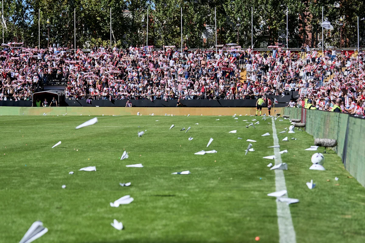 El Rayo-Athletic se reanudará a puerta cerrada