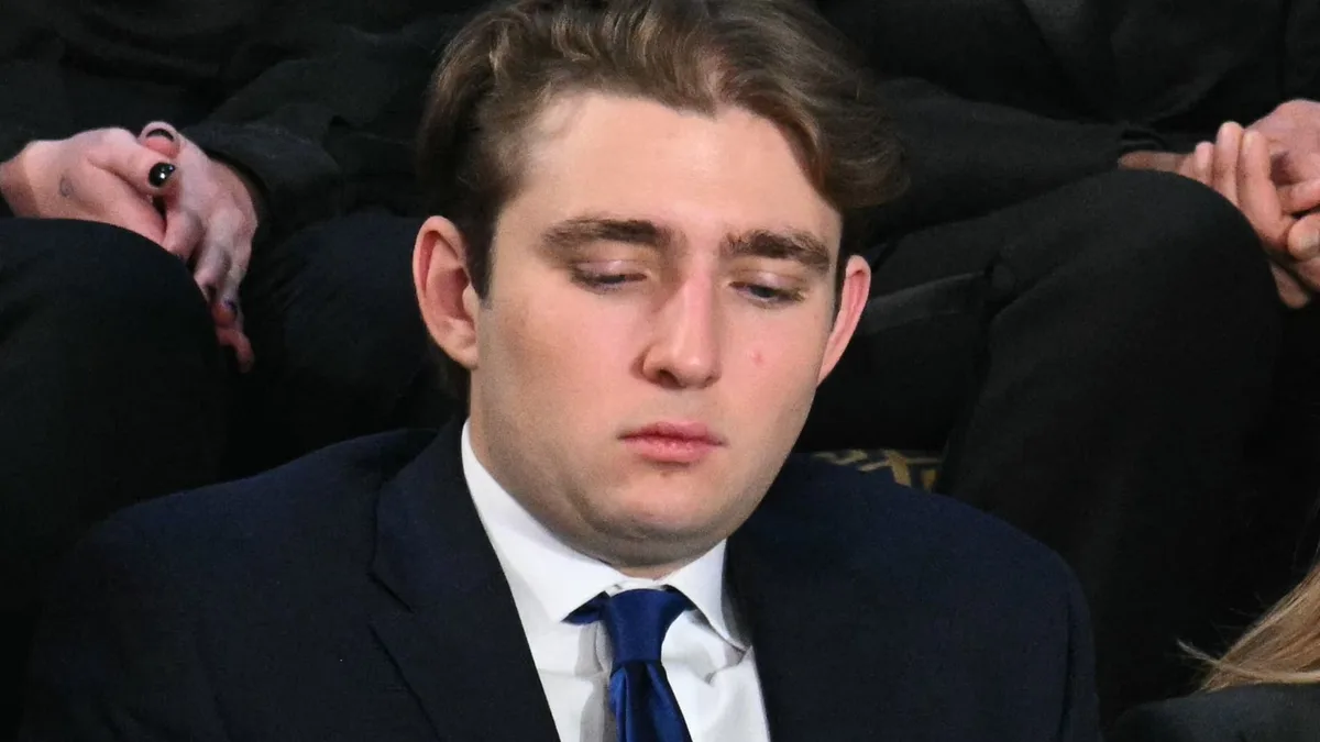 Barron Trump Lives ‘Reclusive’ Life Amid Iran Threats on His Life