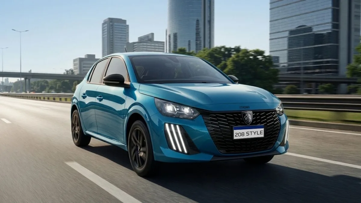 Peugeot lanzó el nuevo 208 Style: ahora viene con motor turbo y estética deportiva