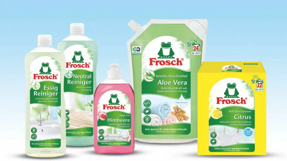Unternehmen im Check - Der „Frosch“ und seine grünen Reinigungsmittel