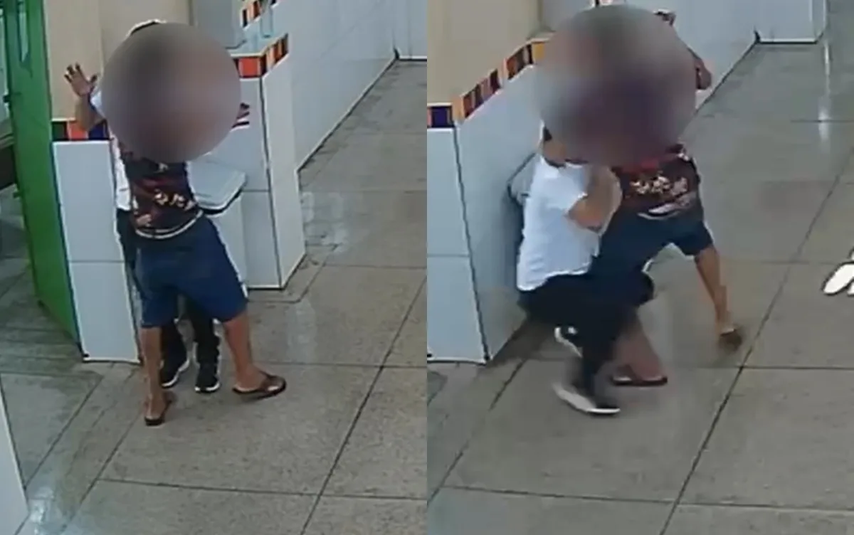 Pai invade escola e rende diretor com faca para tentar ver o filho; vídeo