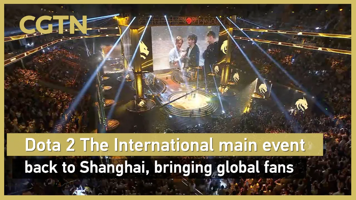 Dota 2 The International main wraps in Shanghai