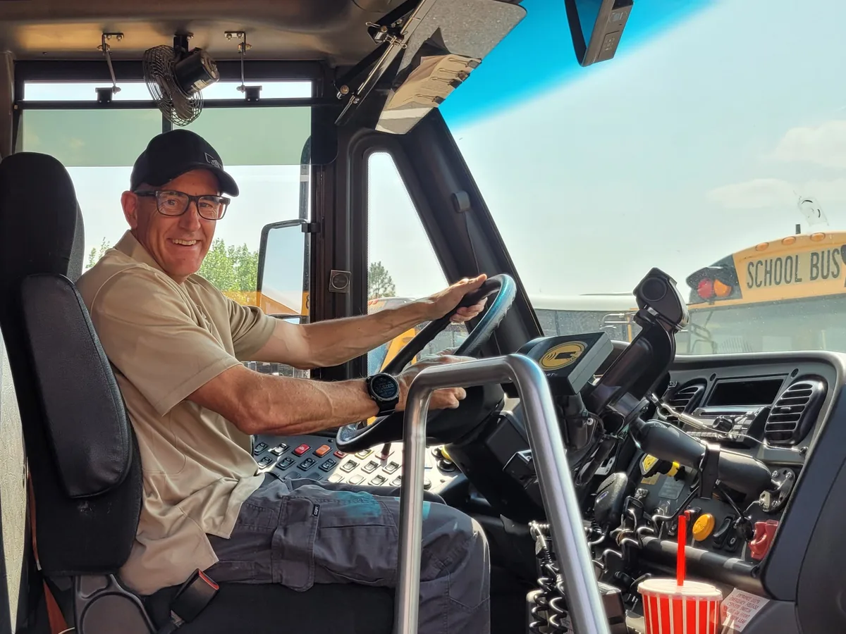 I was laid off after 25 years at Adobe. After a soul-sucking tech job search, I became a school bus driver.