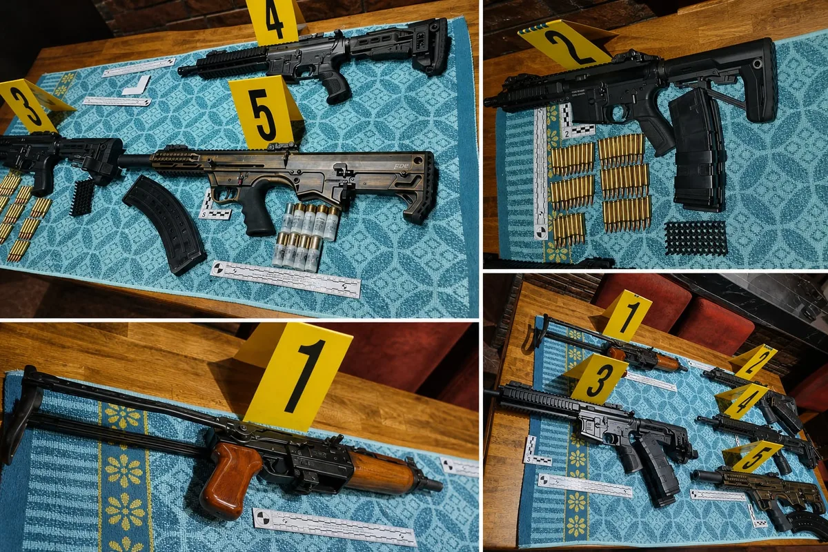 La Policía Nacional Civil de Guatemala decomisa nueve armas y 196 municiones en un allanamiento realizado en Zacapa