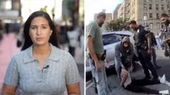 BBC breaks down video of the aftermath of New York City ICE shooting