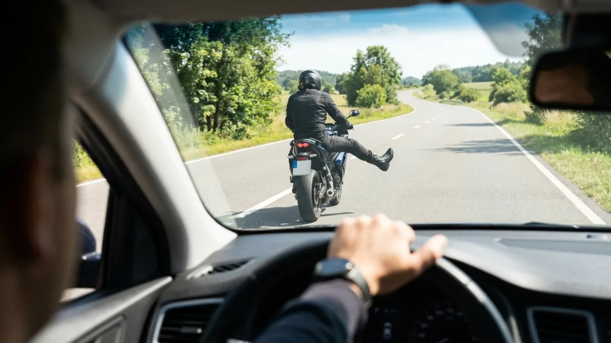 Motociclistas: entenda o que significa quando eles esticam a perna durante a pilotagem