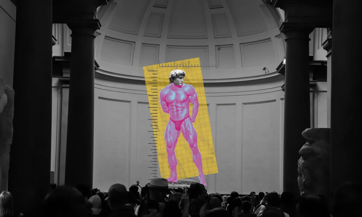 Would Michelangelo’s David pass a looksmaxxing audit?