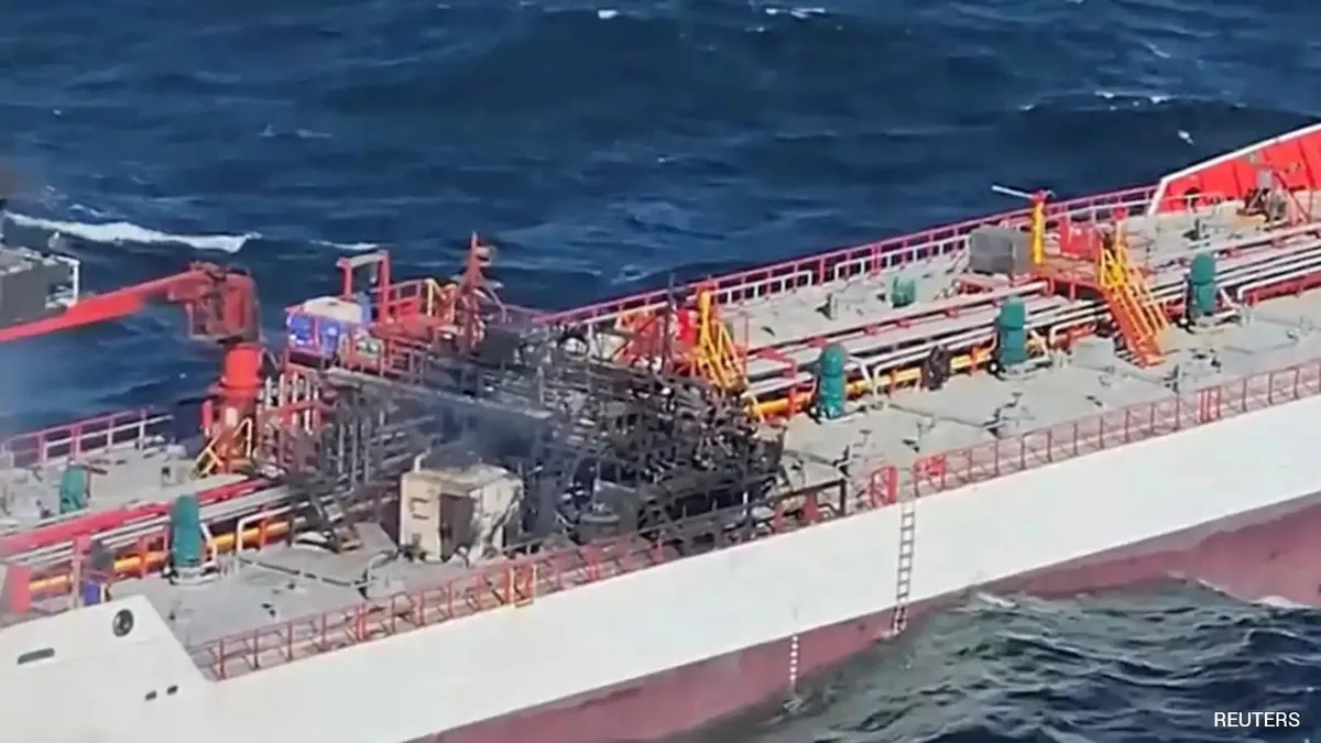 24 Indian Seafarers Safe After Tankers Attacked In Hormuz, Romania