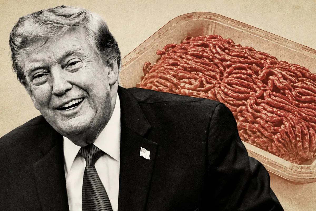 Oficial y confirmado: Trump firma un acuerdo que baja el precio de la carne molida en EE.UU.