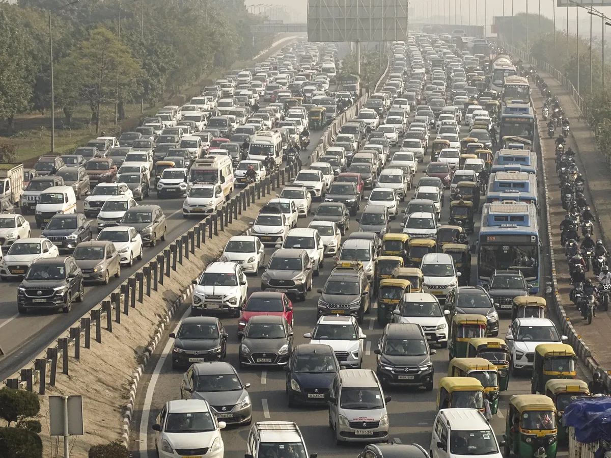 Raksha Bandhan rush chokes Delhi, commuters stuck in long traffic snarls