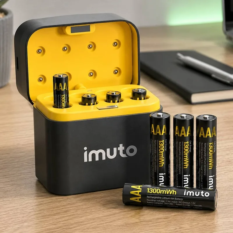 Actualité : Le chargeur + les 8 piles imuto est à 19.85 € (au lieu de 25.99 €)