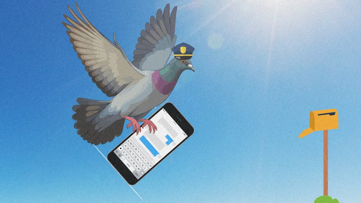 "Ça n’a authentiquement aucune utilité pratique": cette application envoie vos messages par un pigeon voyageur virtuel… mais susceptible de mourir en chemin